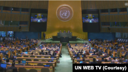 27일 뉴욕 유엔본부에서 제11차 핵확산금지조약 (NPT) 평가회의가 개막됐다. 