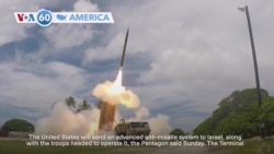 VOA60 America - US will send advanced anti-missile system to Israel