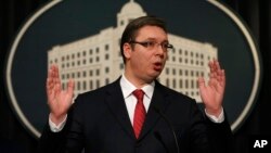 Premijer Srbije Aleksandar Vučić (arhivski snimak)