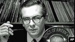 VOA's Jazz show host, Willis Conover (file photo)