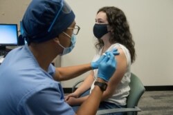 지난 9월 미국 디트로이트에서 모더나 사가 개발한 신종 코로나바이러스 백신 임상시험이 진행됐다.