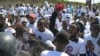 피살된 아이티 대통령 장례식... 시위와 총성으로 혼란