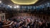 Miembros de la Cámara de Representantes de EEUU reunidos en el Capitolio de Washington DC el 3 de enero de 2025.