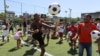 Danzas típicas en la apertura del Mundial