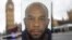 This composite photo includes a handout picture taken for an identity document and released by the British Metropolitan Police Service in London on March 24, 2017 shows Khalid Masood, the 52-year-old Briton behind the March 22 terror attack at Westminste