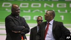 MDC leader Welshman Ncube and Deputy Prime Minister Arthur Mutambara