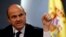 Spanish Economy Minister Luis de Guindos speaks during a news conference after a weekly cabinet meeting at Moncloa Palace in Madrid, April 26, 2013. 