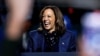 Calon presiden dari Partai Demokrat, Wakil Presiden Amerika Serikat Kamala Harris, dalam kampanye di Universitas Negeri Michigan di East Lansing, Michigan, Amerika, 3 November 2024. (Carlos Osorio/REUTERS)