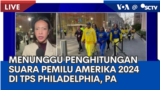 Laporan VOA untuk SCTV: Menunggu Penghitungan Suara Pemilu Amerika 2024 di TPS Philadelphia, Pennsylavnia 