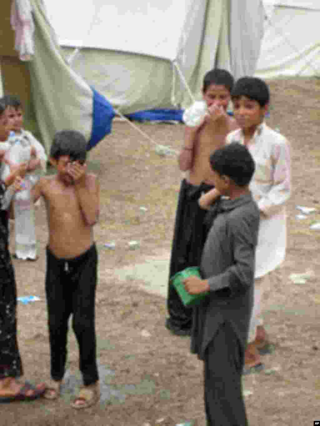 Flood Relief Camp in Nowshera, Pakistan