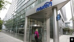 Kantor pusat perusahaan minyak Nexen di kota Calgary, Kanada (foto: dok).