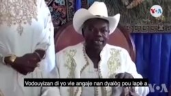 Ayiti: Sektè Vodou a Di li Vle Angaje l nan Mouvman pou Lapè nan Peyi a