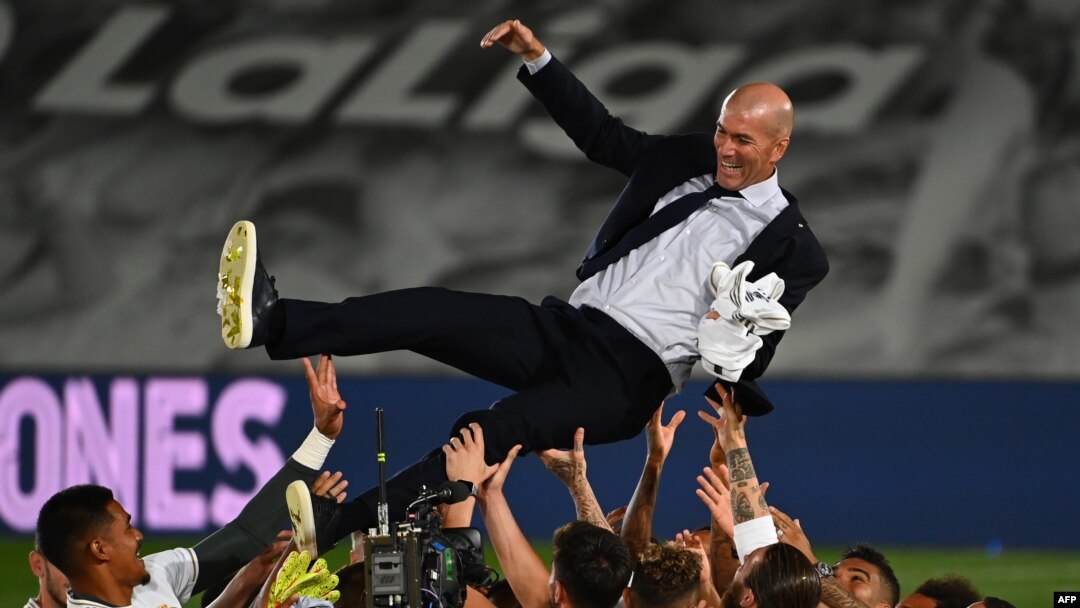 Zinedine Zidane ni umutoza wa Real Madrid