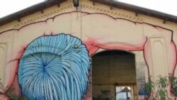 ဘာလင်မြို့လမ်းတွေက နံရံဆေးရေးအနုပညာ