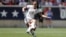 Alex Morgan, attaquante de l'équipe américaine lors d'un match amical contre le Mexique le 26 mai 2019 à Harrison, New Jersey.