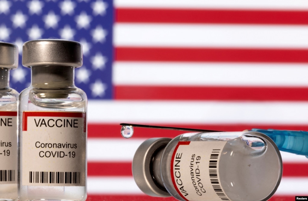资料照：美国公司研发的新冠病毒疫苗(photo:VOA)