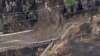 California Wildfires Mudflows
