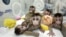 Monkeys cloned from a gene-edited macaque with circadian rhythm disorders are seen at the Chinese Academy of Sciences in Shanghai, China in this handout picture provided by the Institute of Neuroscience of the Chinese Academy of Sciences on January 24, 20