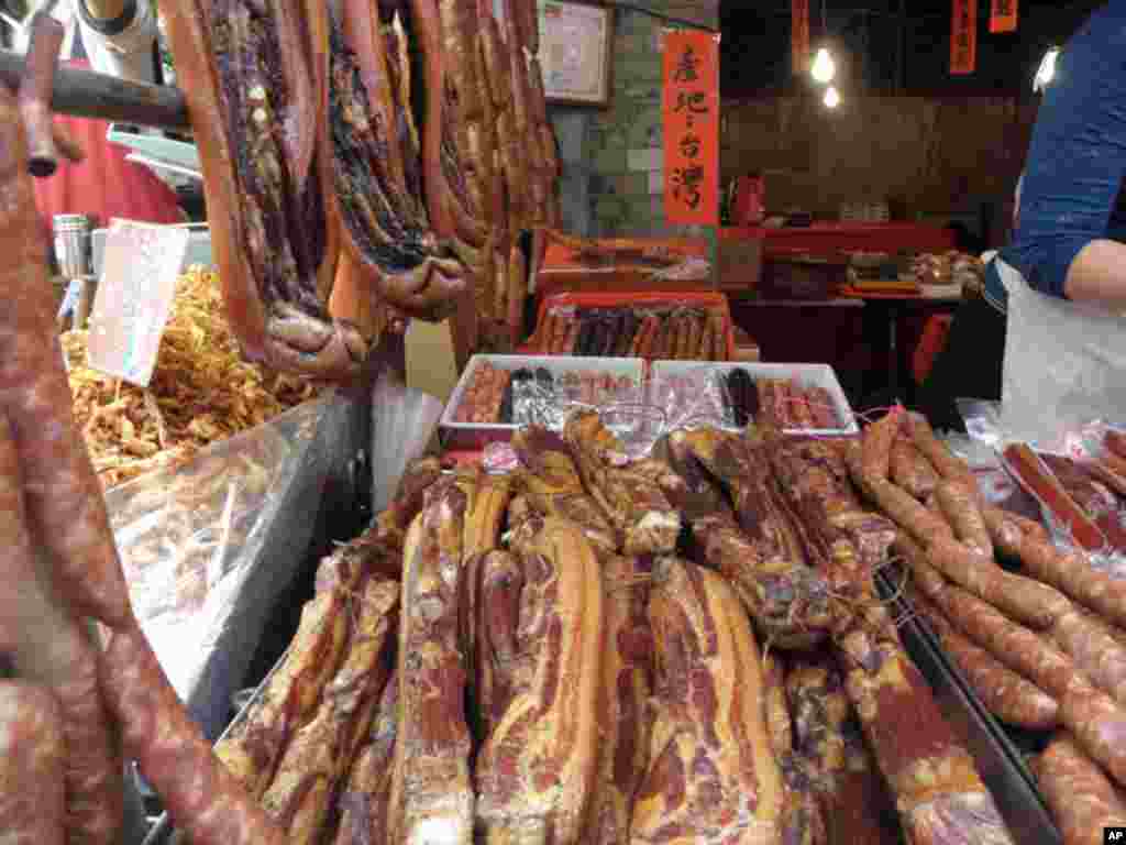 腊肉特别标榜是台湾产品