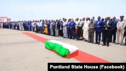 Aaska Madaxweynihii hore ee Puntland Maxamed Cabdi Xaashi 