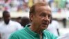 Tsohon kocin Super Eagles Gernot Rohr a shekarar 2017.