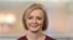 Mantan perdana menteri Inggris Liz Truss muncul di Sunday Morning BBC yang dibawakan oleh Laura Kuenssberg di Birmingham, Inggris, 2 Oktober 2022. (Foto: Jeff Overs/BBC via REUTERS)