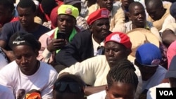 Zanu PF supporters.
