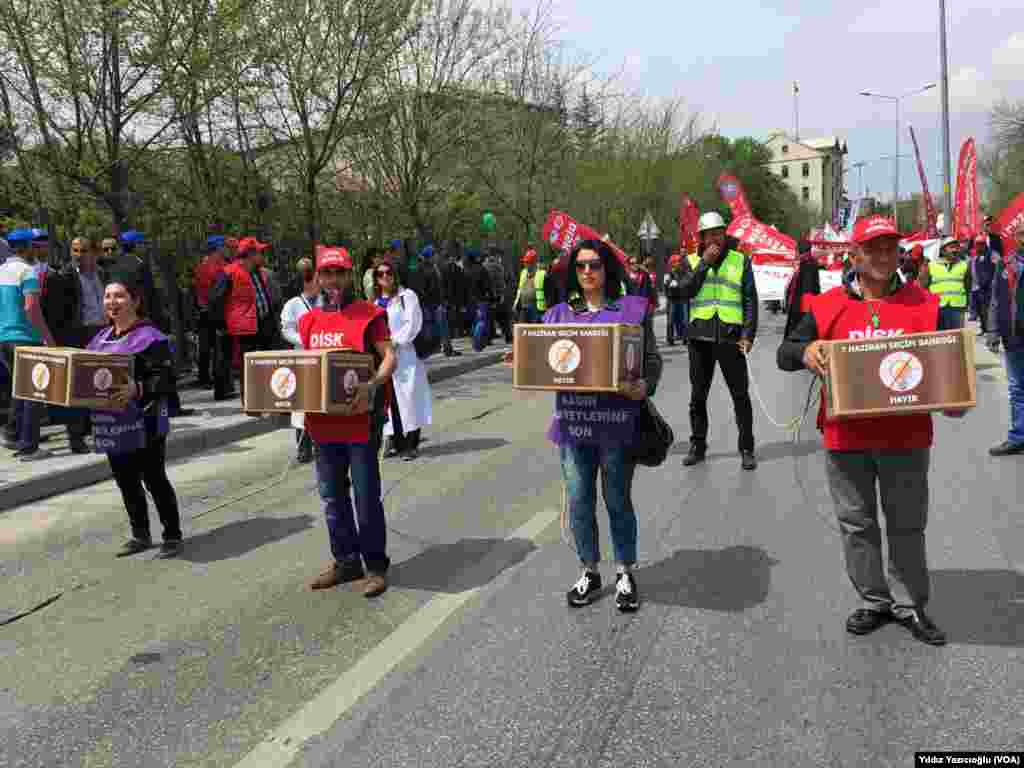 Ankara'da 1 Mayýs gösterileri (Foto: Yýldýz Yazýcýoðlu)