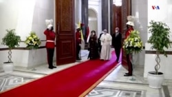 Հռոմի Ֆրանցիսկոս պապն այցելել է Իրաք և հանդիպել նախագահ Բարհամ Սալեհի հետ