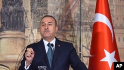 Menteri Luar Negeri Turki, Mevlut Cavusoglu.