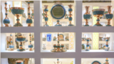 <div>نمایشگاه ملی صنایع دستی در محل نمایشگاه های تهران در حال برگزاری است.<br />
عکس:عبدالله حیدری</div>

