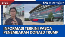 Laporan VOA untuk MetroTV: Informasi Terkini pasca Penembakan terhadap Donald Trump