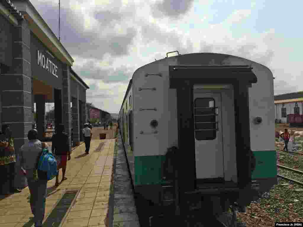 Estação dos Caminhos de Ferro de Moçambique em Moatize