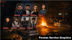 برخی از معترضان میدان علیخانی اصفهان