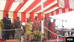 Mrs. Grace Mugabe is addressing provinces in what has been dubbed a 'Meet the people tour'. 