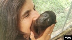 Vicky Ossio, directora del refugio Senda Verde, ha convertido la protección de los animales en su proyecto de vida: "Las mujeres tenemos que ponernos las pilas para dar el ejemplo".