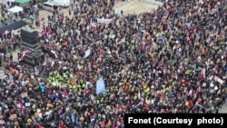 Protest "Studentski edikt" u Nišu (Fonet / Marko Dragoslavić)