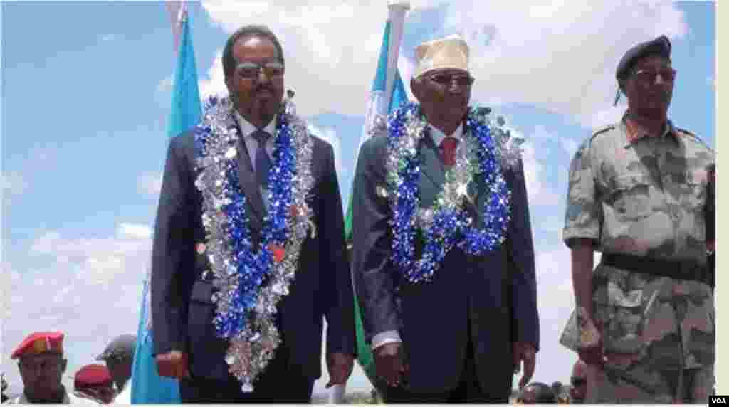 Madaxweynaha Soomaaliya oo Booqday Puntland