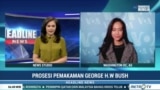 Laporan Langsung VOA untuk Metro TV: Pemakaman George H.W Bush