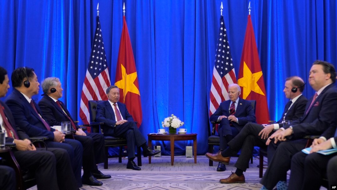 Ông Biden tiếp ông Tô Lâm.
