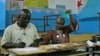 FILE - Votes are counted at a polling station in Djibouti City, April 8, 2016. Djibouti's main opposition party boycotted those elections and says it will not participate in legislative elections Friday.