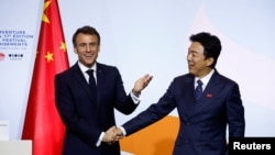 French President Macron on state visit to China