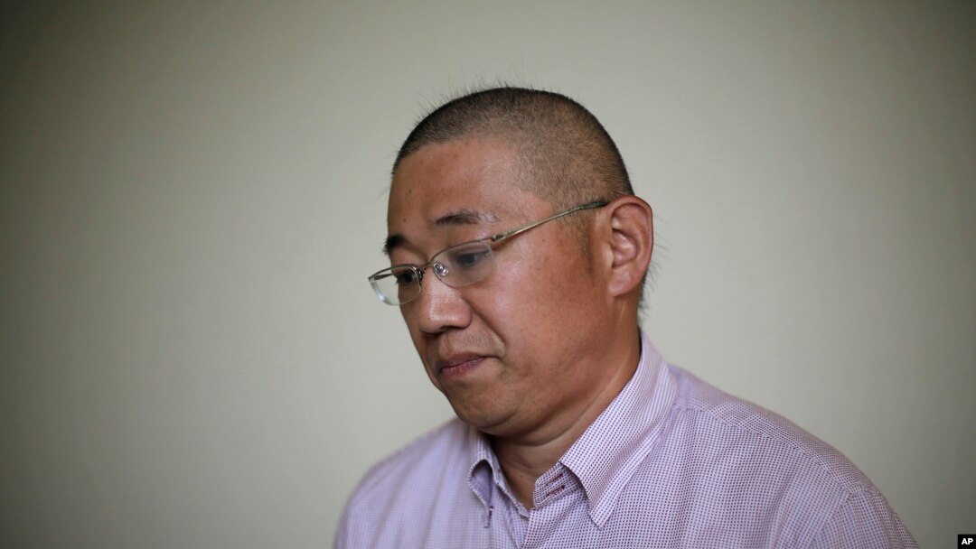 Kenneth Bae, salah warga Amerika Serikat yang dipenjara di Korea Utara berbicara dengan Associated Press (1/9)