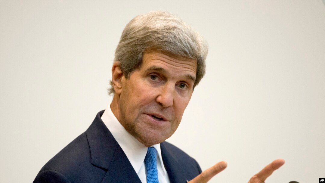 Ngoại trưởng Mỹ John Kerry nói Nga phải yêu cầu các phần tử ly khai ở Ukraine giải giới.