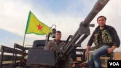 Kurdish YPG Fighters