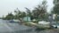 The aftermath of Cyclone Gaja is seen in Tamil Nadu, India, Nov. 16, 2018, in this picture obtained from social media. 