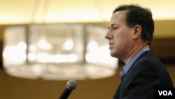 Según las últimas encuestas, Rick Santorum está en la delantera de la preferencia electoral días antes de las primarias republicanas en Michigan.