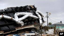 Последствия урагана в Северной Каролине