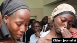 Duas das raparigas de Chibok