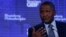 FILE - Chief Executive of Dangote Industries Limited Aliko Dangote speaks at the Bloomberg Global Business Forum in New York City, Sept. 20, 2017. 